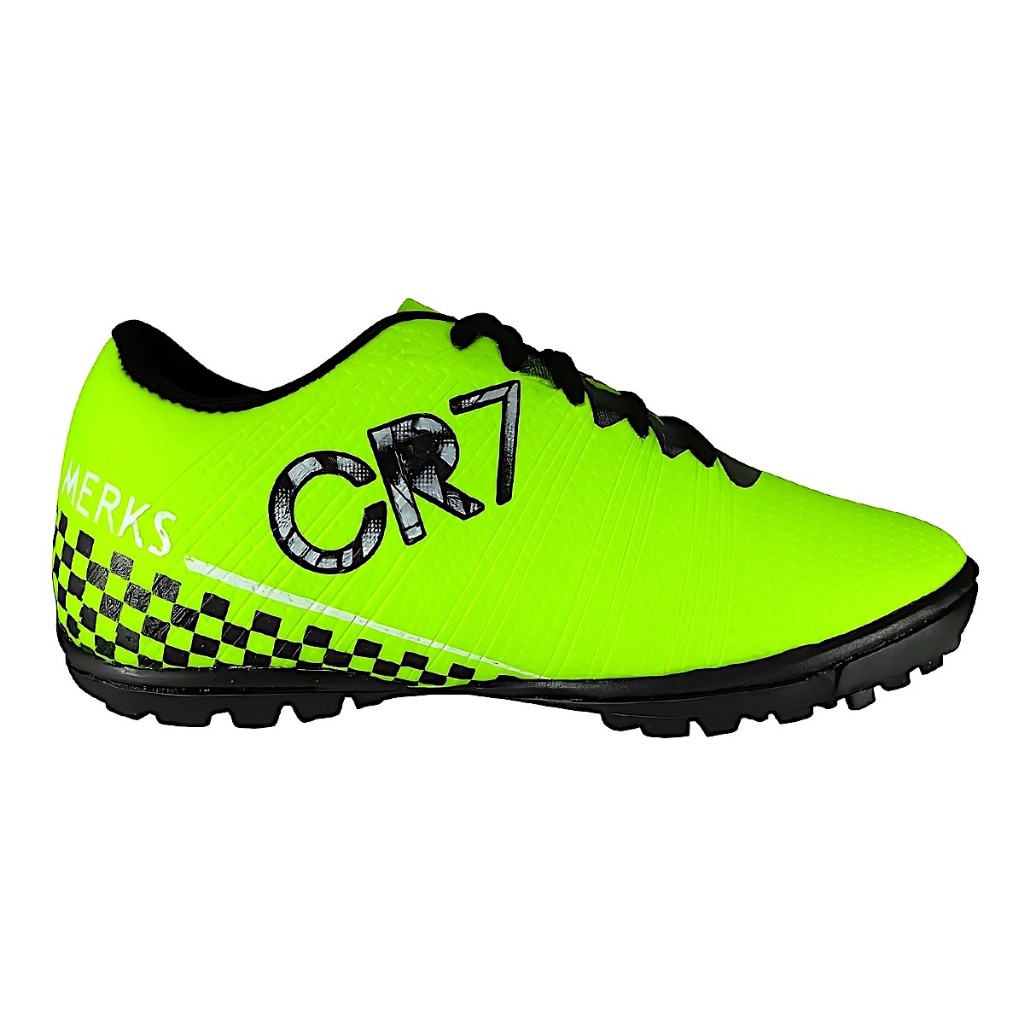 Chuteira Society Infantil Tênis Menino Futebol Cr7 Copa Leve e Macio