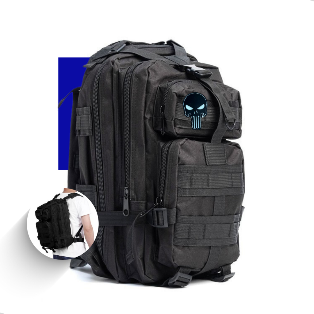 Mochila Militar Tática Feminino Masculino Impermeável Reforçada 30 litros
