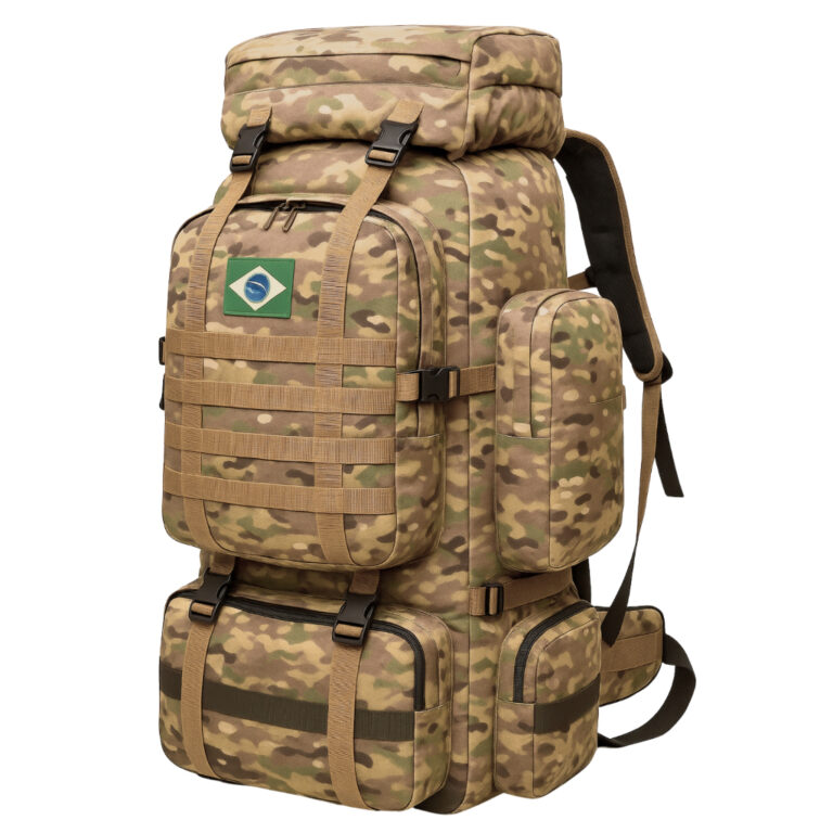 Mochila Tática Militar Impermeável Reforçada 80