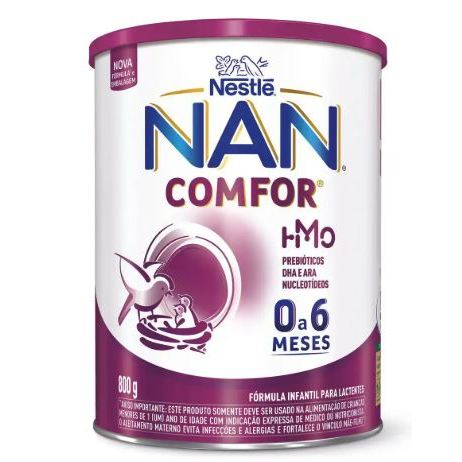 Formula Nan Comfor 1 de  0 a 6 meses 800g Nestlé