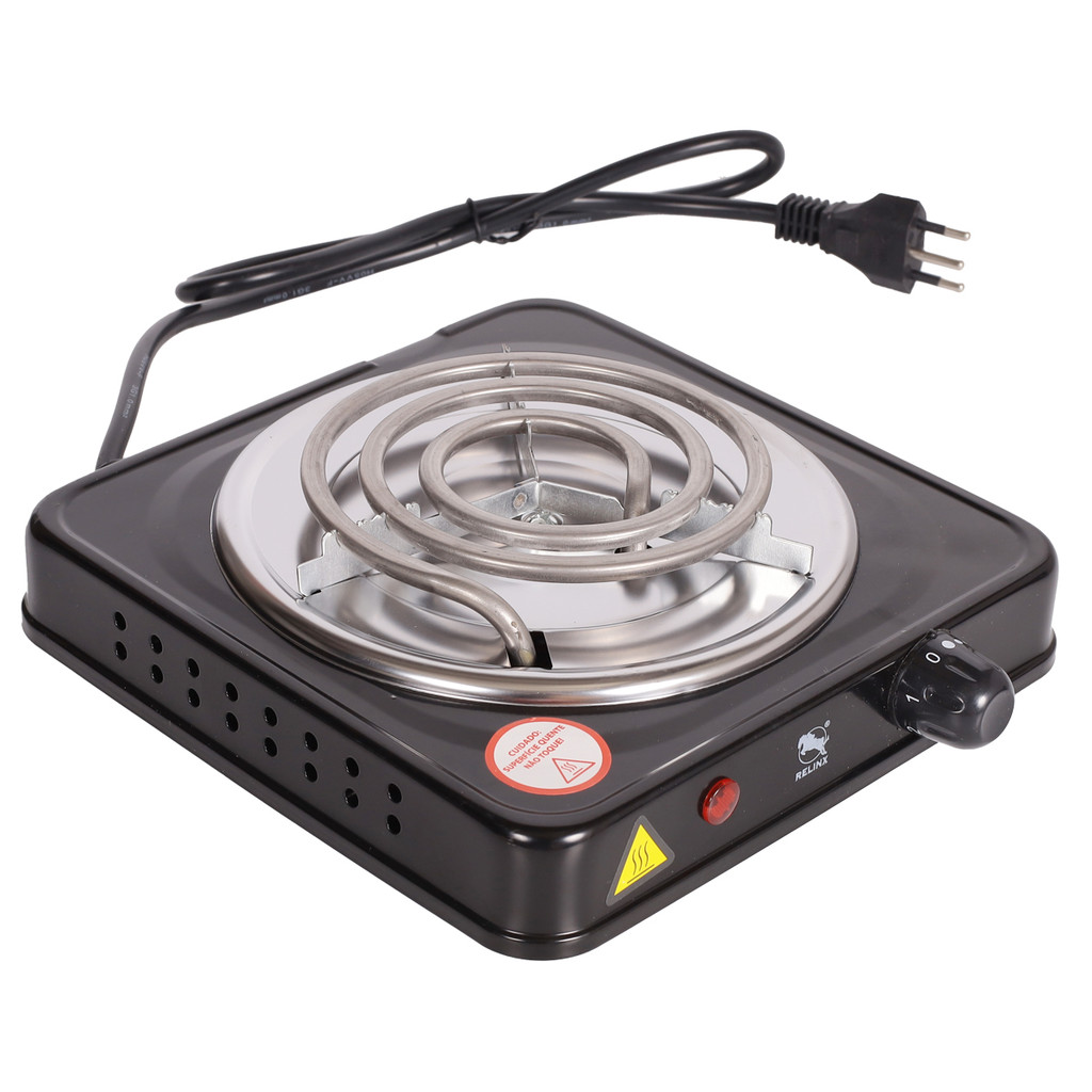 Fogareiro Fogão Eletrico Camping Viagem 1000w 220v