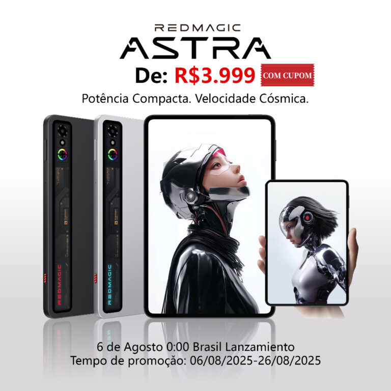 REDMAGIC Astra Gaming Tablet para Jogos 9.06 OLED 