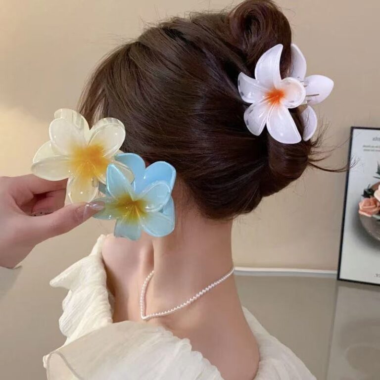 Kits Ate 12 Peças Grampos piranha De Cabelo Flor 
