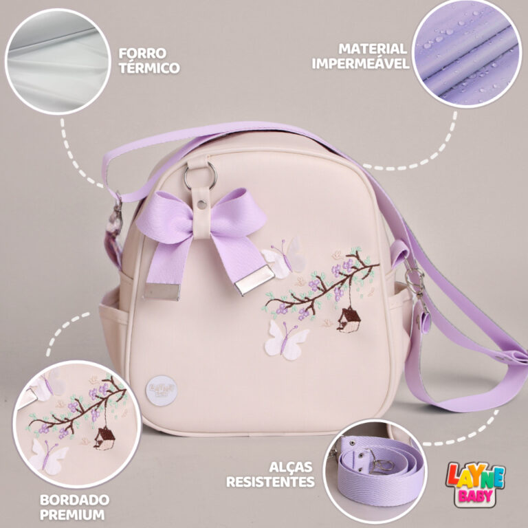 Bolsa Maternidade Menino Menina Mochila Luxo  Mam�