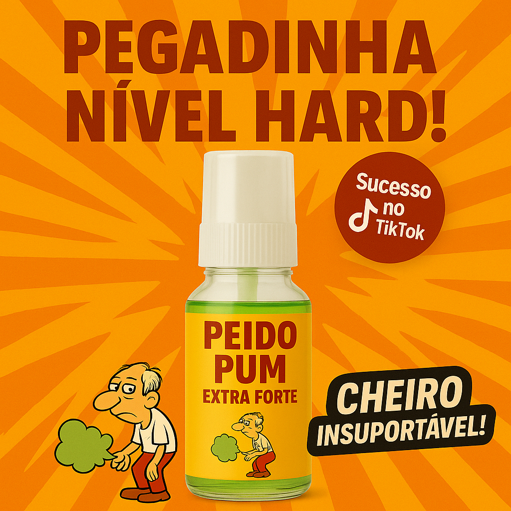 Peido Spray de  Pum Pegadinha Super Forte – Zoação Garantida – Pegadinha – Trolagem TikTok
