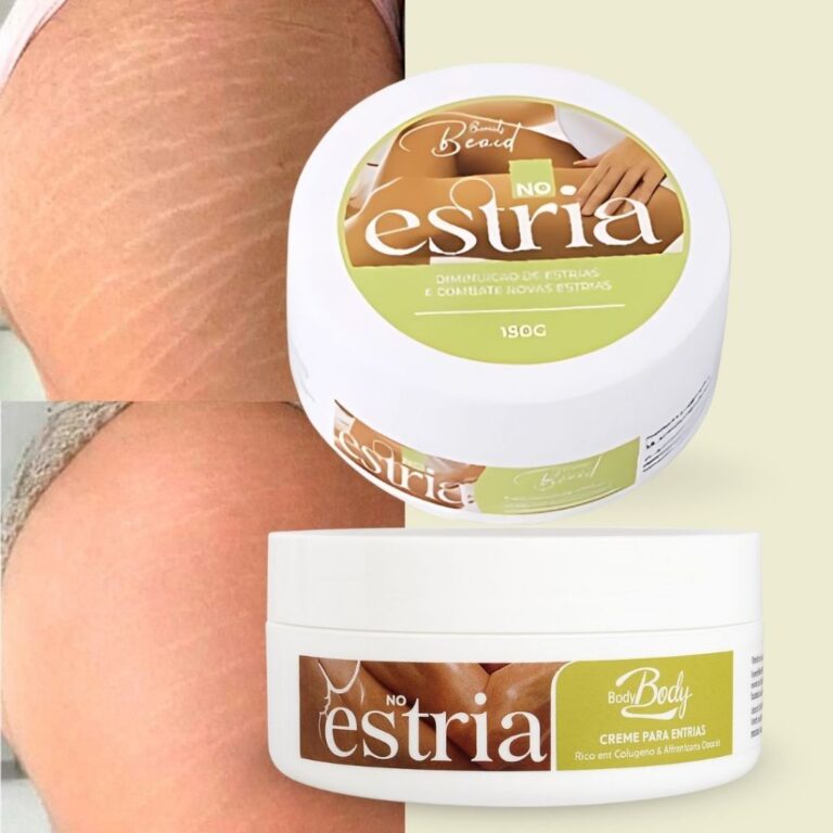 Creme Para Estrias e Celulites  Ação Removedora 