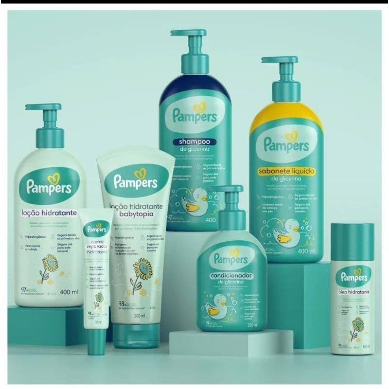 Kit Personalizável Linha Baby Care Pampers E Boticário  Monte do Seu Jeito
