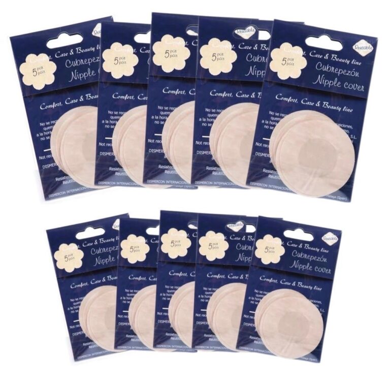 kit Até 100 Tapa-Seios Invisível Adesivo Proteto
