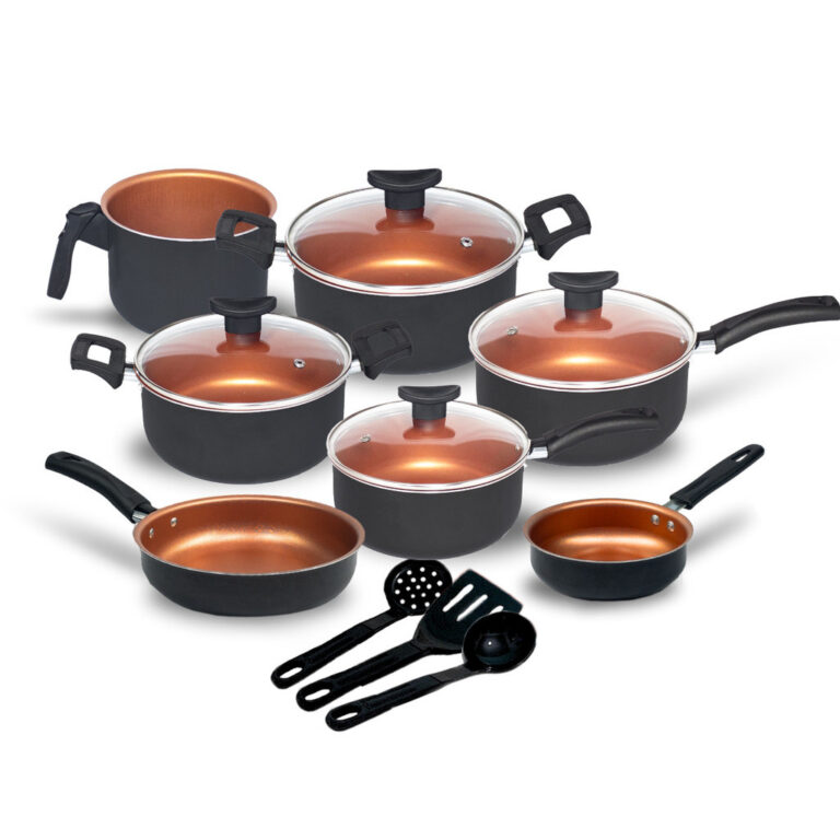 Conjunto Jogo de Panelas Teflon 10 Pçs Antiaderen