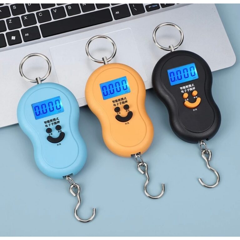 Balança Portátil Digital Mão Bolsa Mala Peixe A