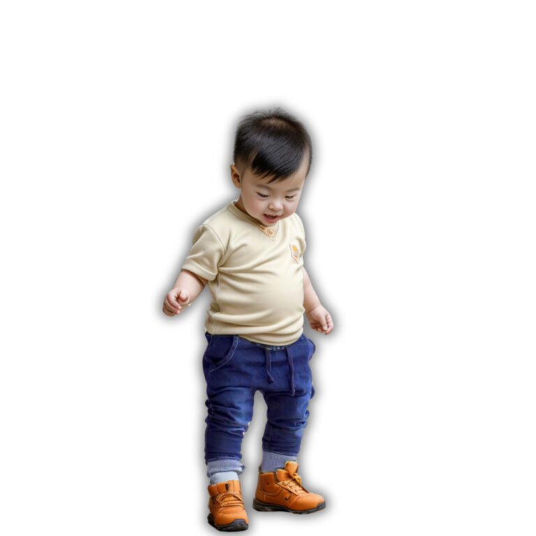 Calça Jeans de Bebê e Infantil Menino com Bolsos