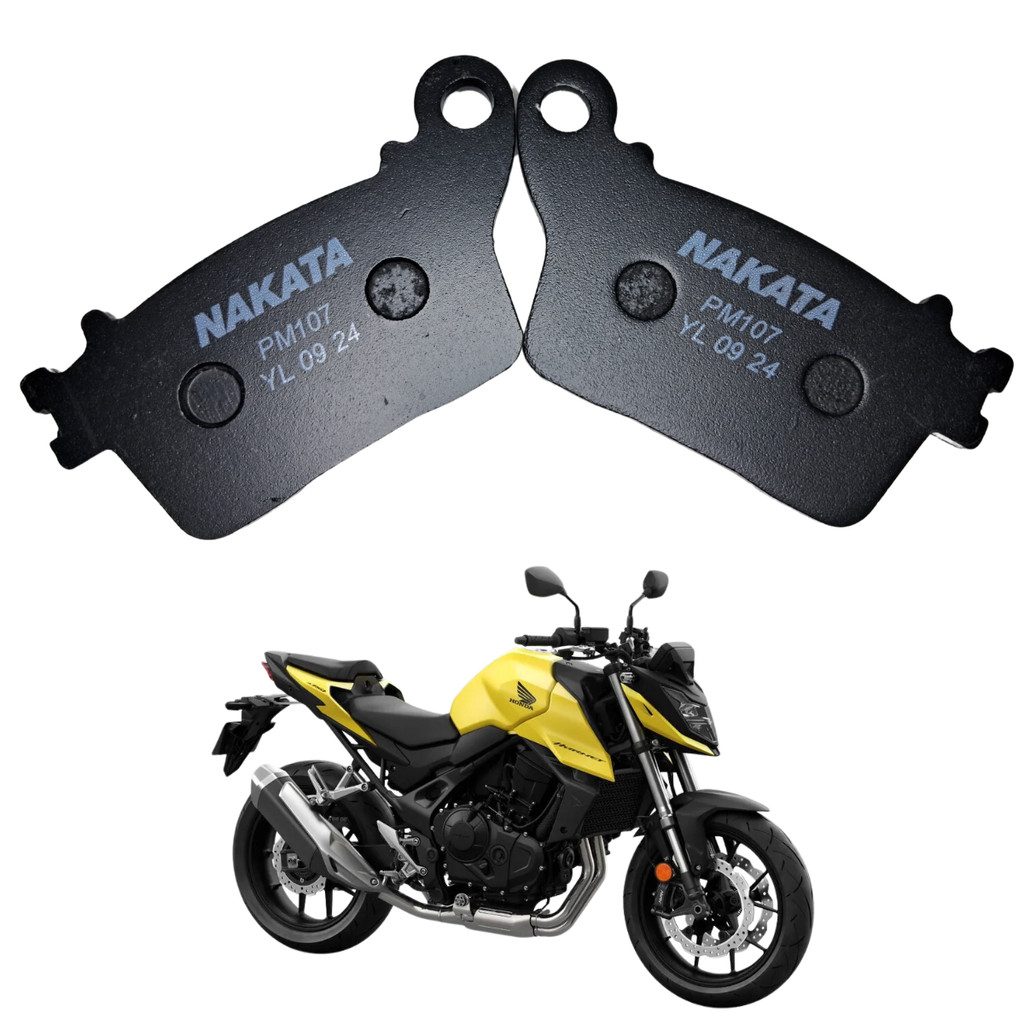 Pastilha De Freio Traseira Honda Cb 600 Hornet 2007 A 2023 Nakata