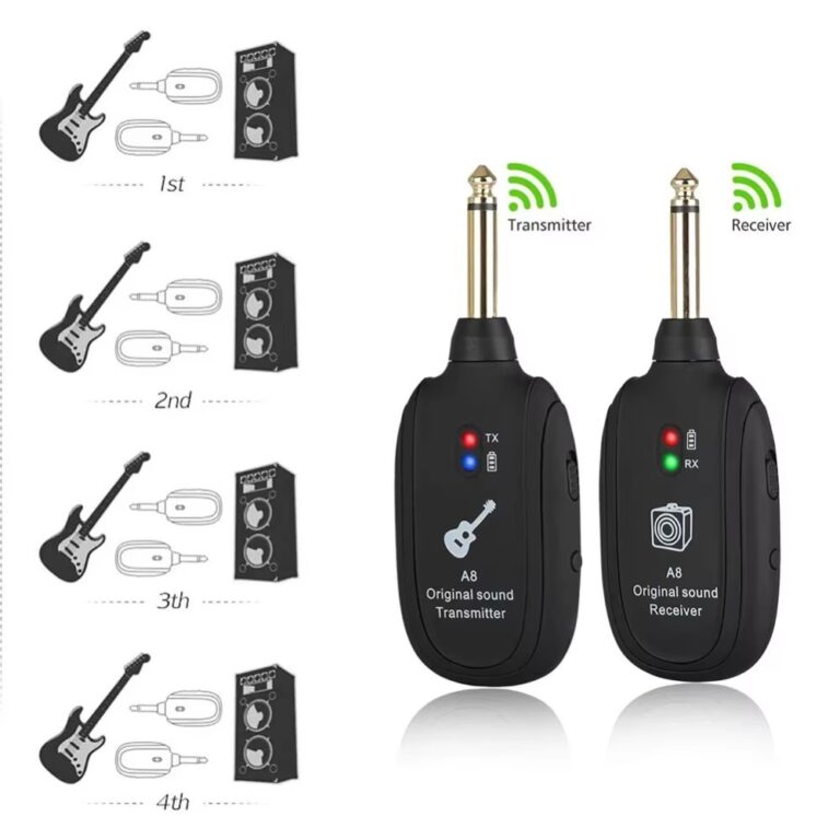 Transmissor Receptor P10 Sem Fio Para Guitarra Bai