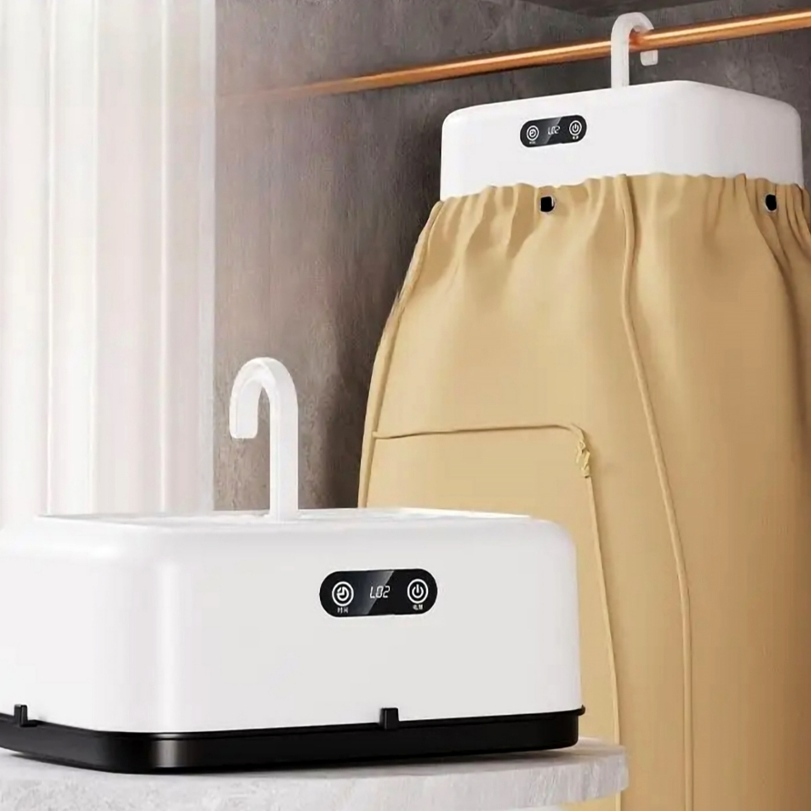 Mini Secadora Elétrica Com Cortina Secagem 110V / 220V Secador de Roupas Portátil 600W