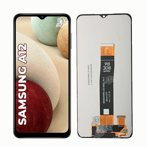 Tela Display Frontal Touch Samsung A12 Original Me
