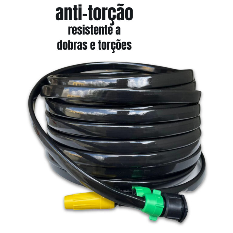 Mangueira de Jardim Anti-Torção e Anti-Dobras &#
