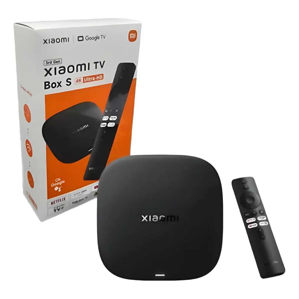 Xiaomi Mi Box S 4K Ultra HD 3. Geração 32GB Lacrado Original Envio Imediato