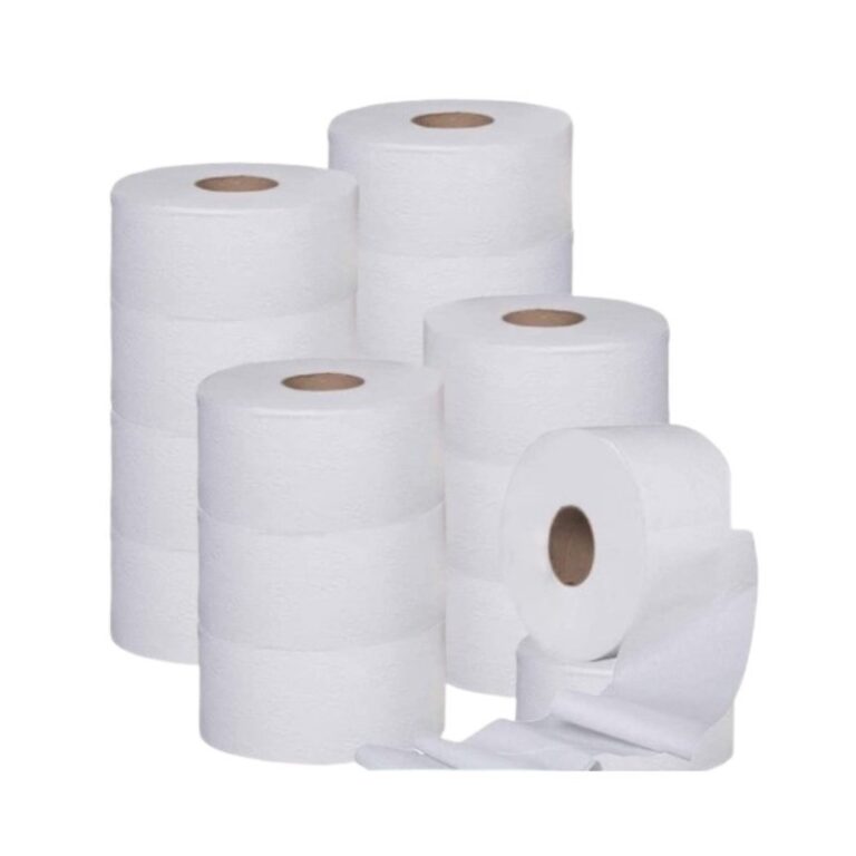 Papel Higiênico Branco Soft Rolão 300 Metros C/8