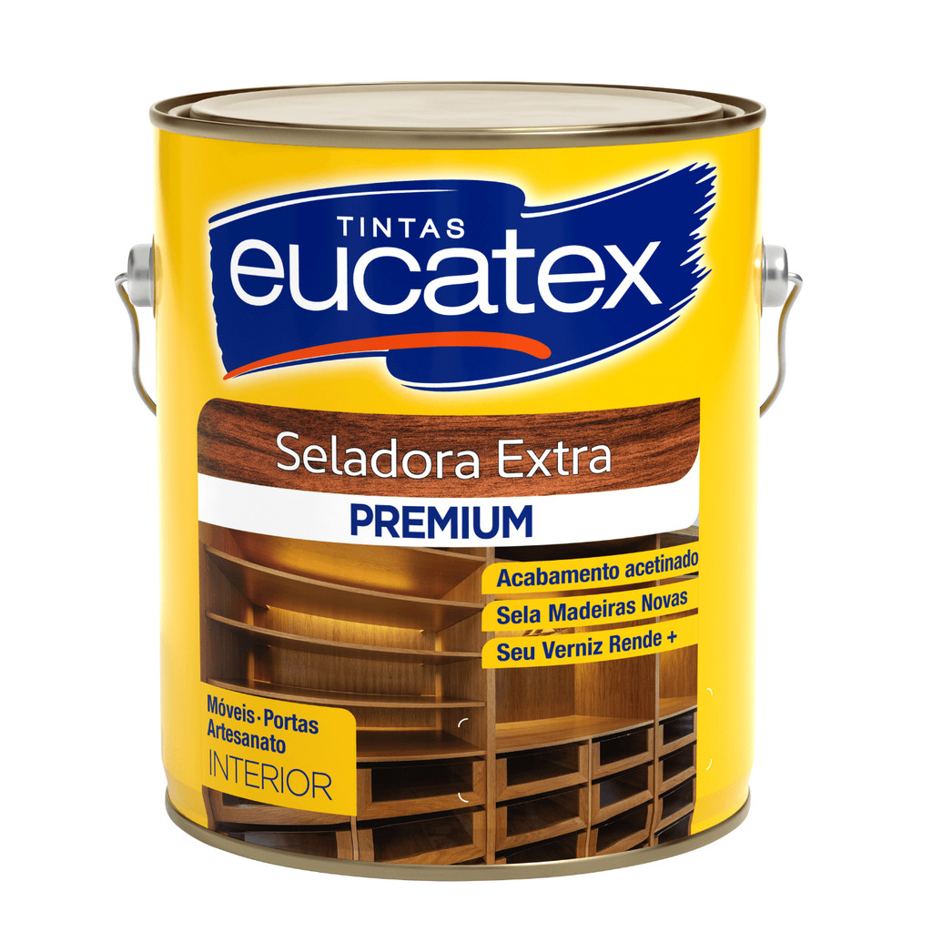 Seladora para Madeira Natural 3,6 Litros – SELADORA EXTRA – EUCATEX