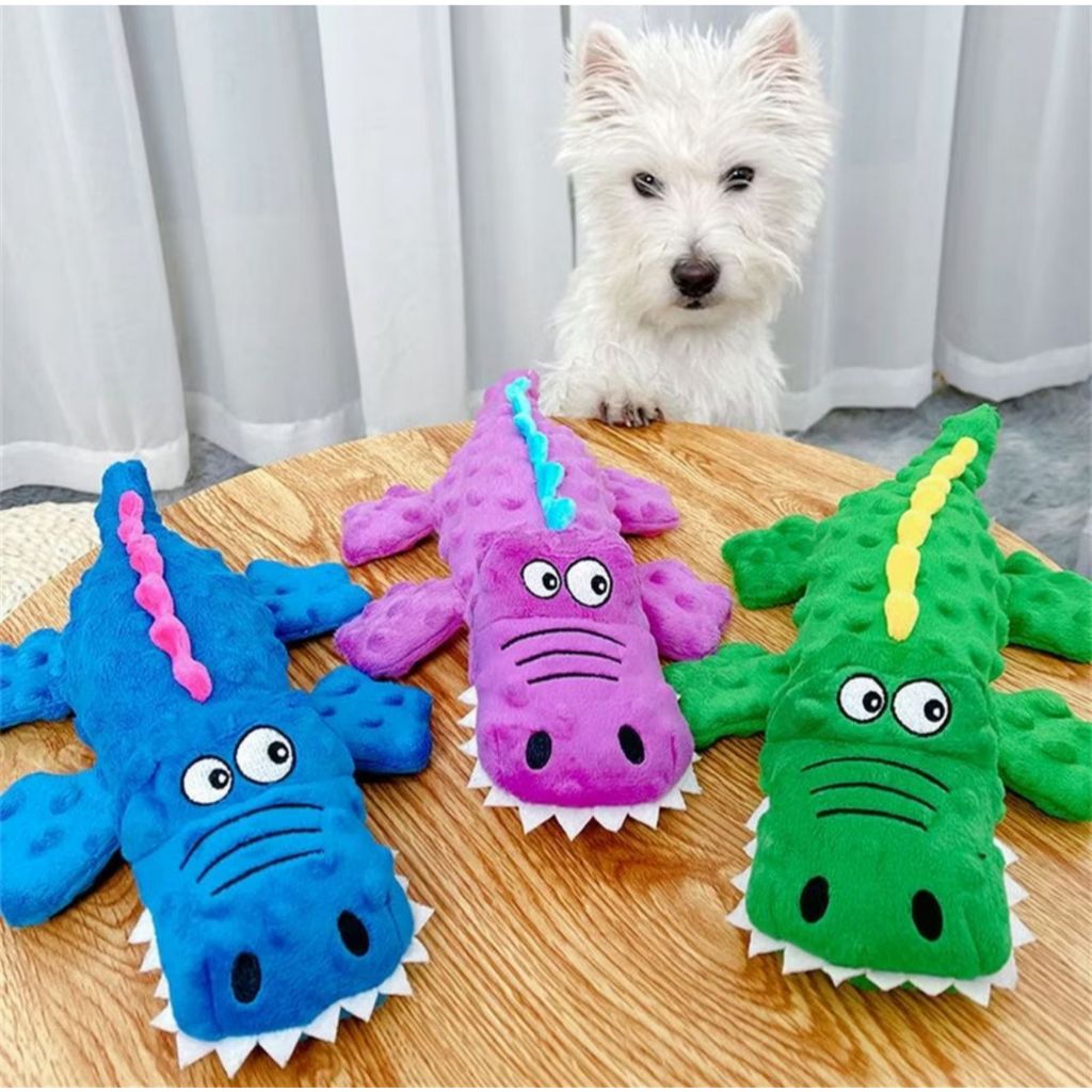 Brinquedo de Pelúcia Interativo para Cães Som Durável De Desenho Animado Ótimo Jogos De Rebocador