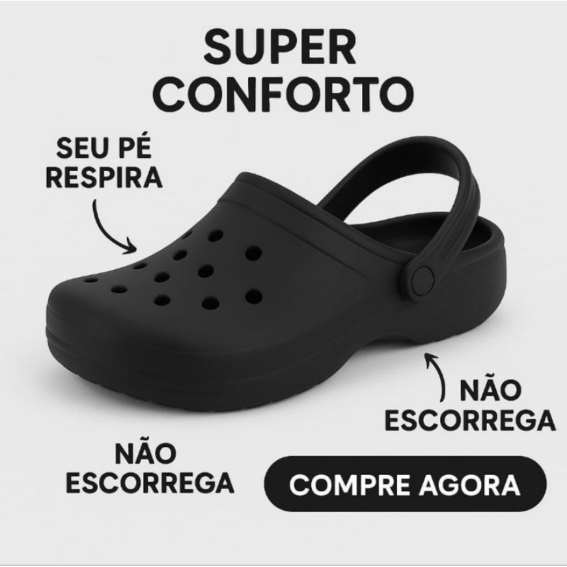 Sandália Babuche Ortopédica Unissex Multi Cores Conforto, Leve e Antiderrapante Babushe