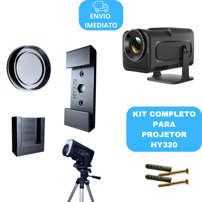 Kit Completo Suporte para Projetor HY320 – A