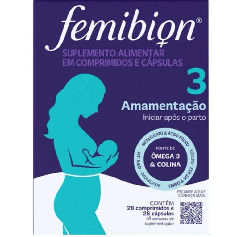 Multivitamínico Femibion 3 para Amamentação 28 