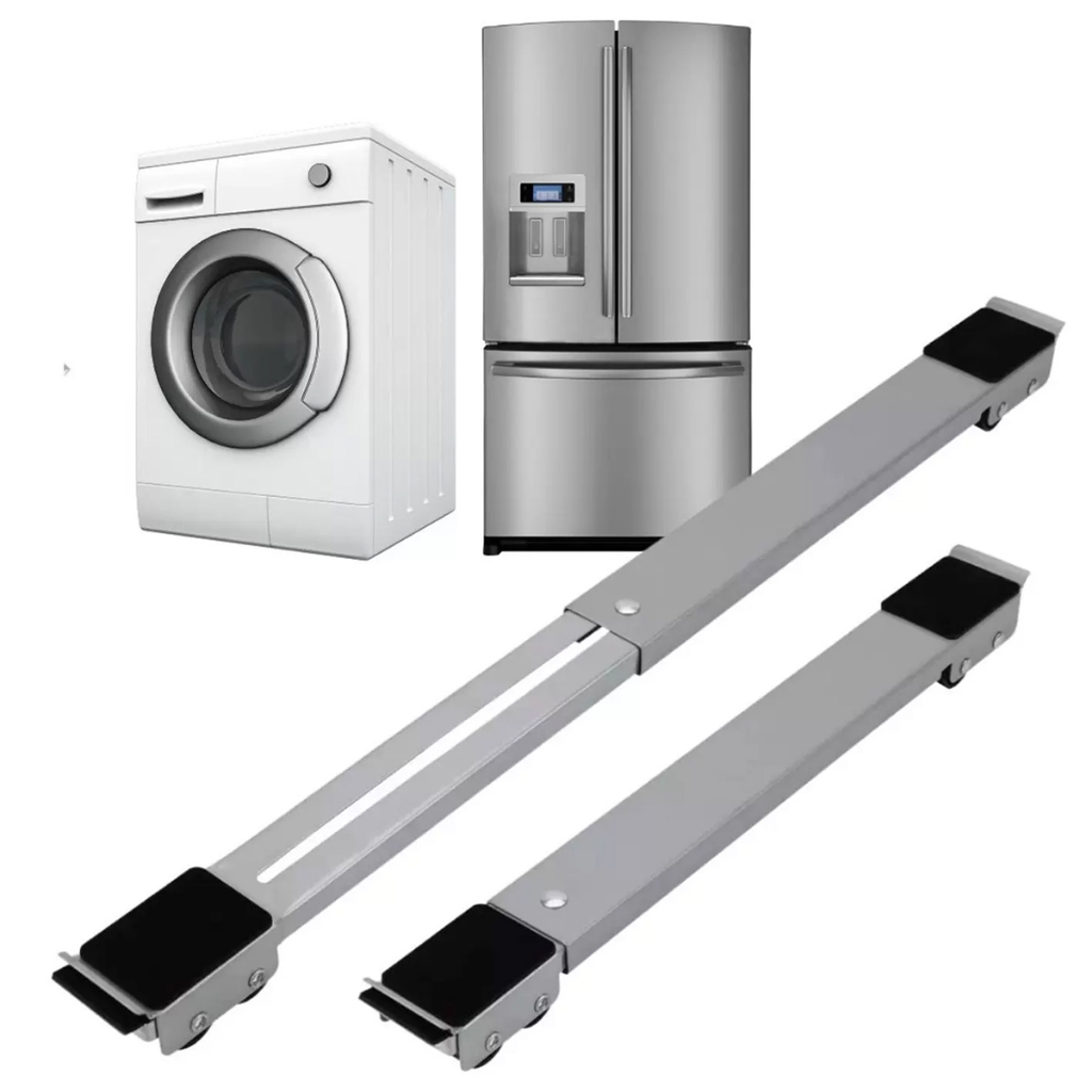 Suporte De Aluminio Para Geladeira Fogão E Máquina De Lavar Base Carrinho