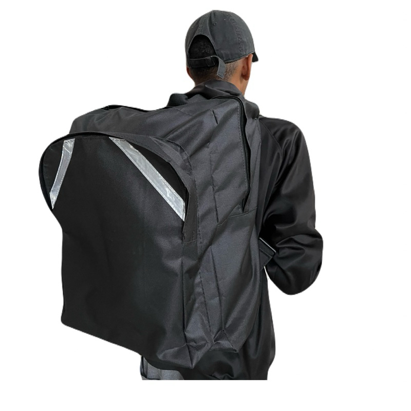 Bolsa Mochila Motoboy Motoqueiro Nylon Para Aplicativo e Passageiro