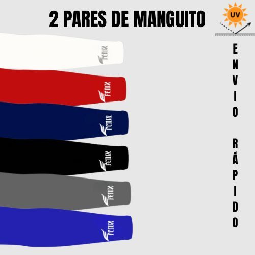 Kit 2 pares de Manguito Segunda Pele – Prote