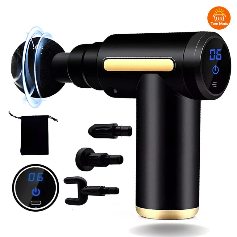 Massageador Elétrico Portátil de Alta Frequênci