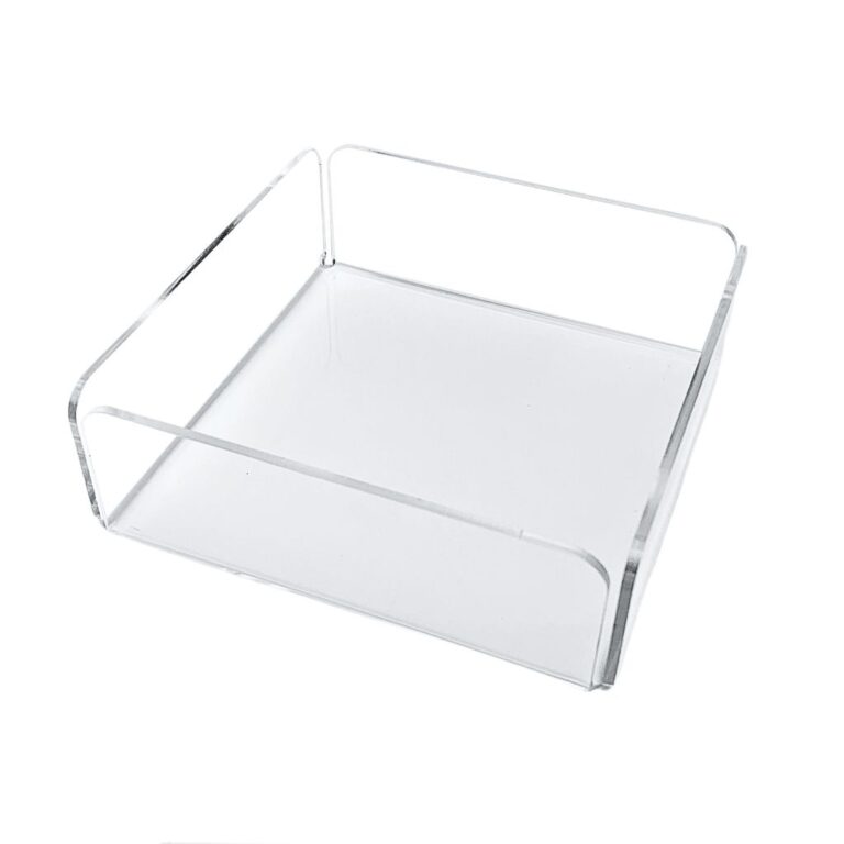 Bandeja Acrílico Transparente Cristal – Vá