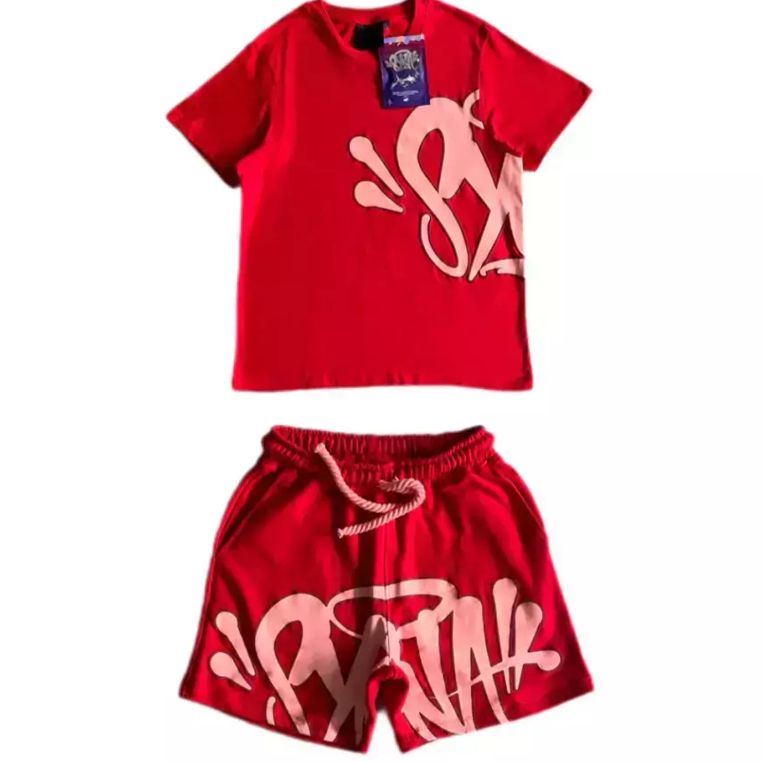 Syna Shirt for Men Central Cee Conjunto De Camisetas De Verão Synaworld Camiseta synas De Moda