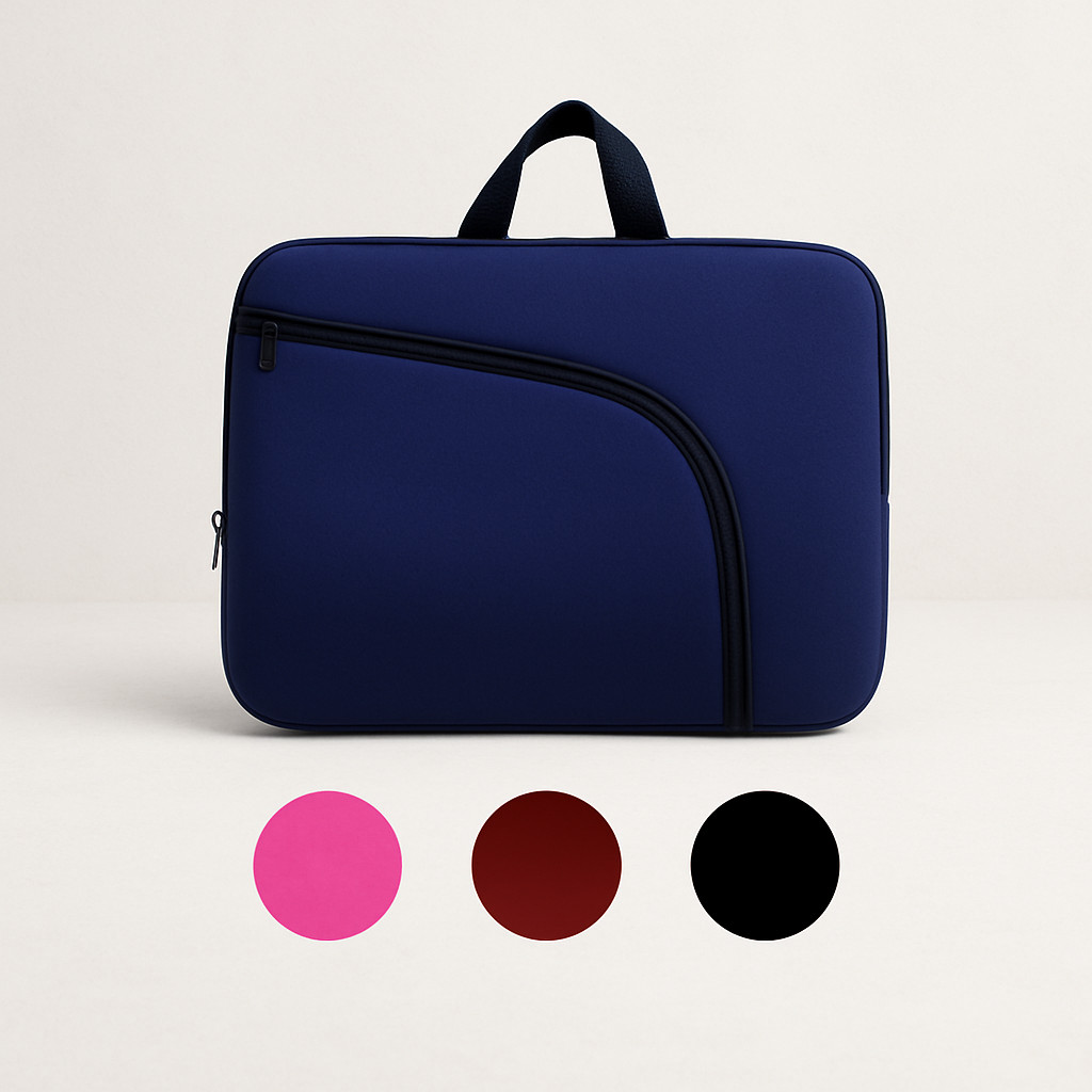 Capa impermeável para notebook 15,6 polegadas com bolso e Alça Black Friday