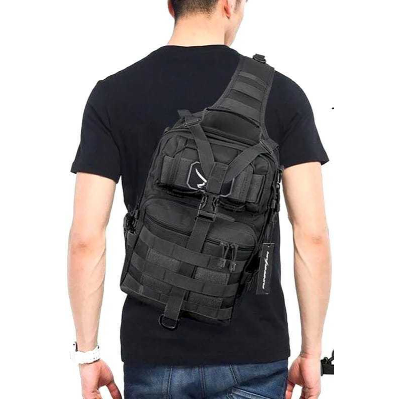 Mochila 20L tática Militar À Prova Dágua Para Caminhadas  Caça Bolsa de Ombro Molle Camping
