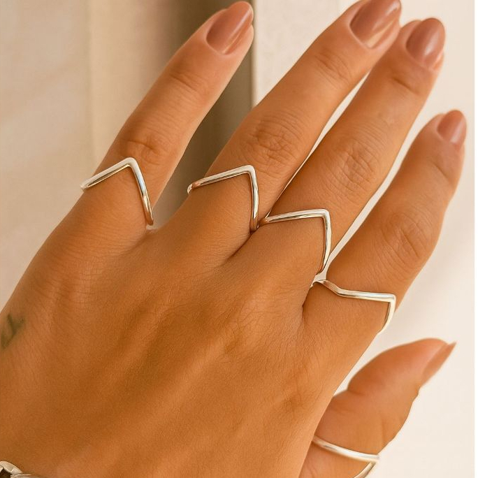 Anel Maria de Fátima Prata 925 Banhado Ouro 18k F