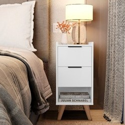 Mesa De Cabeceira Retrô Pés Palito Apê – 