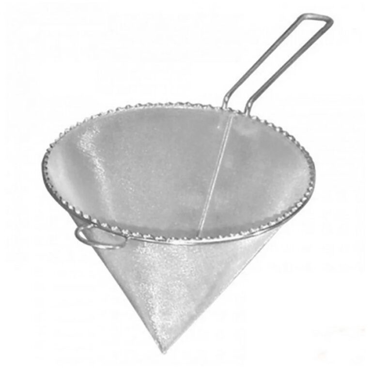 Peneira para Óleo e Coador de Molhos de Metal Chi