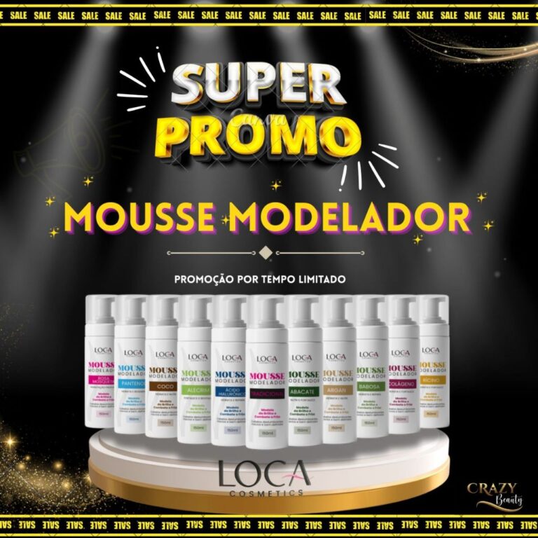 Mousse Modelador Profissional – Loca Cosmeti