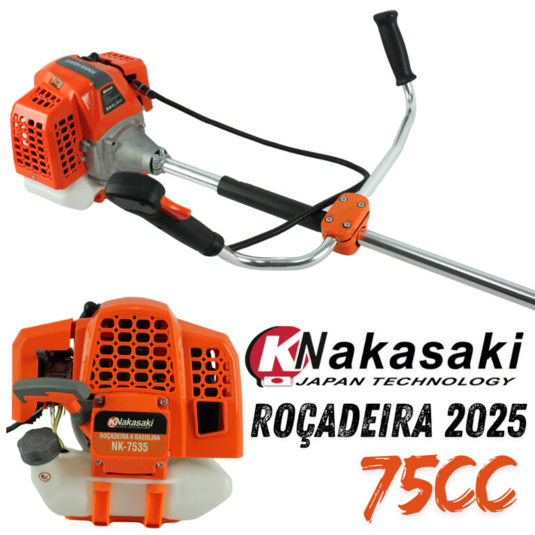 Roçadeira nakasaki  75CC GASOLINA