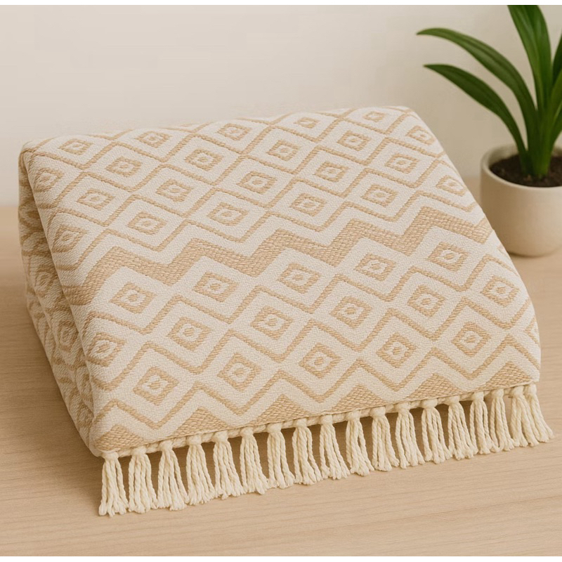 Manta para Sofá Luxo King Gigante 3,0×1,8m Decorativa Premium Algodão Capa Protetora Grande Elegante