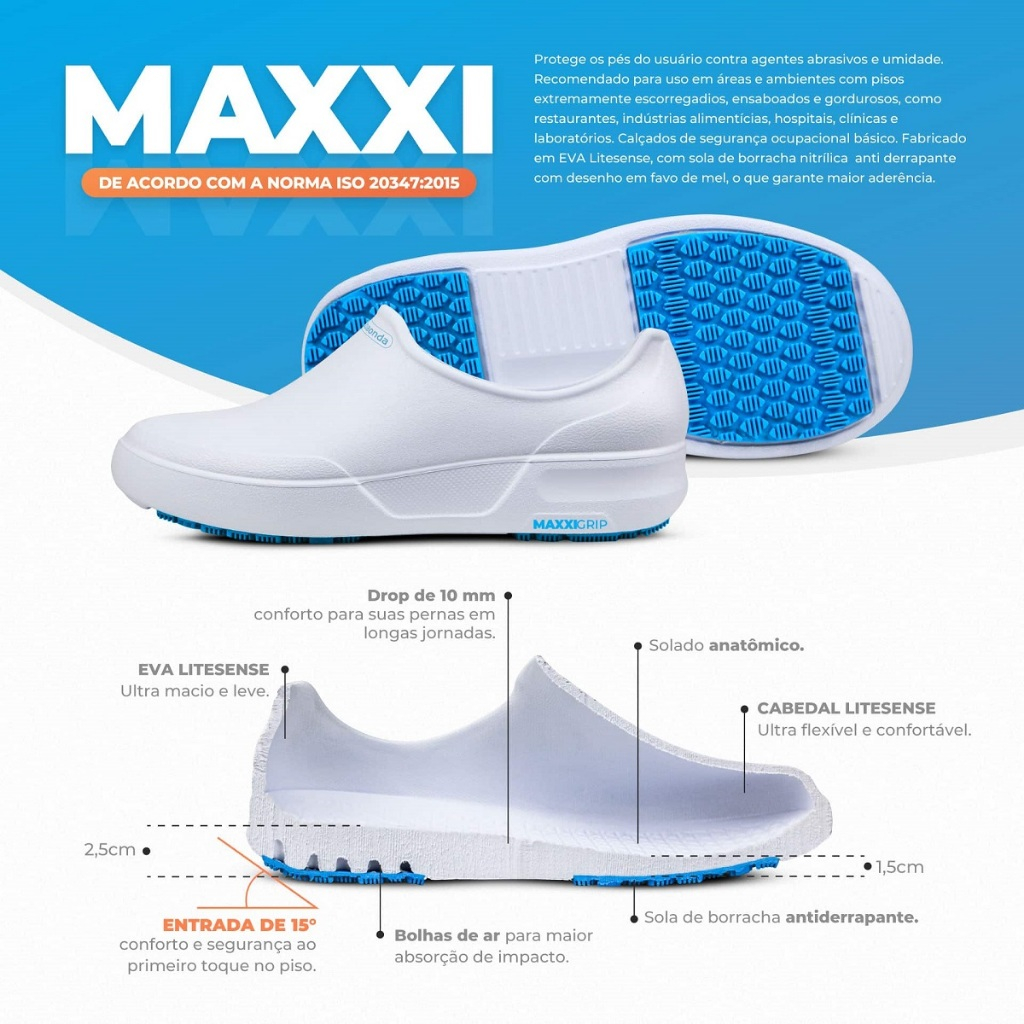 Sapato MAXXI Masculino Boaonda Ideal Trabalho Uniforme