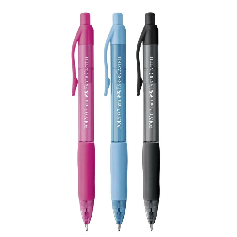 Lapiseira Poly 0.7mm e 0.5mm – Faber-Castell