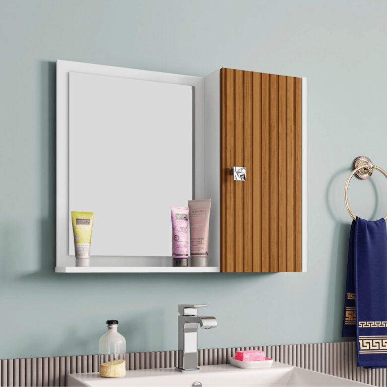 QUEIMA DE ESTOQUE Armario Espelheira Banheiro Geno