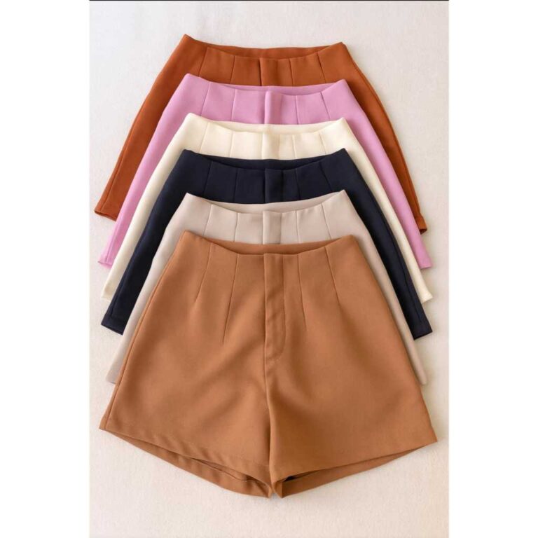 Short de Alfaiataria valor por unidade , Feminino 