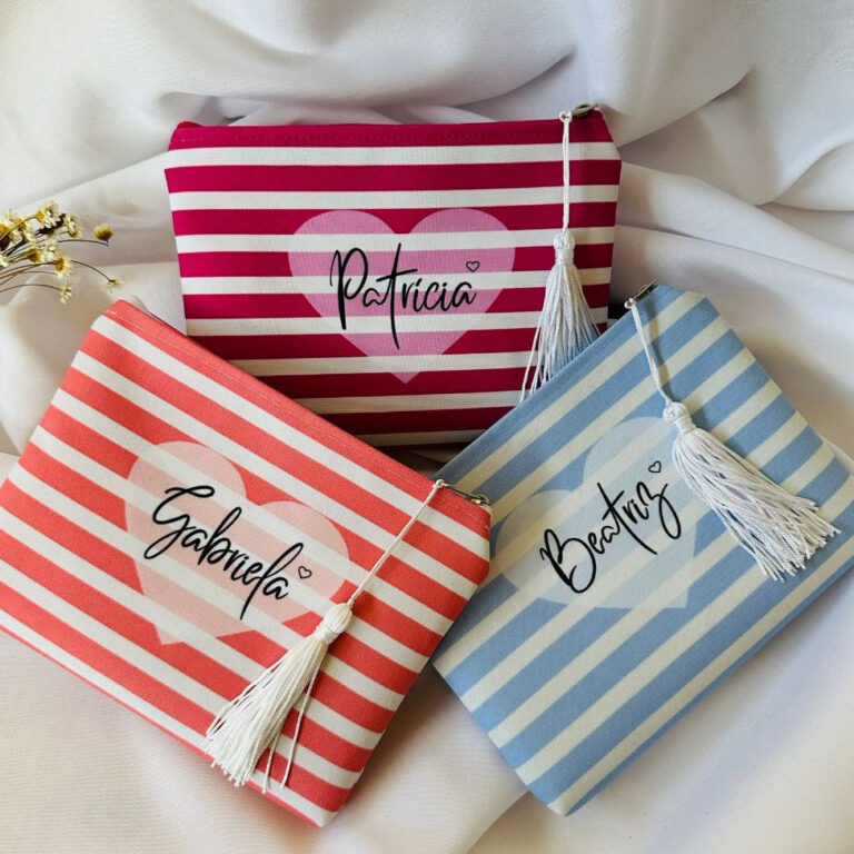 Necessaire Personalizados com nome para amigas cas
