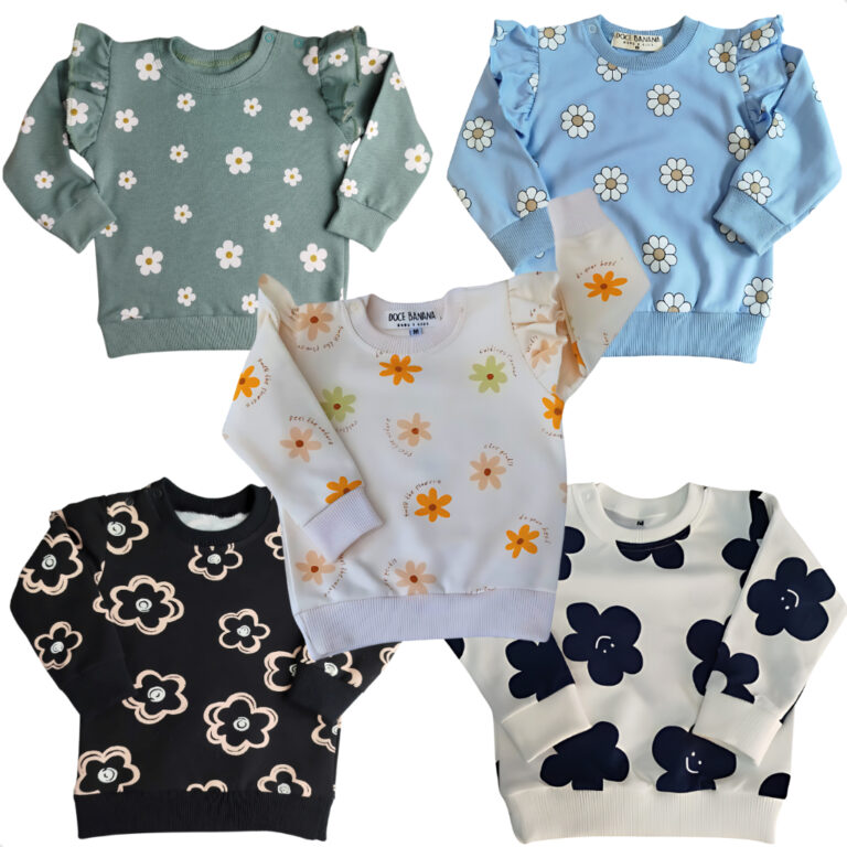 Moletom Menina Infantil Blusa Roupa Estampada 2 me