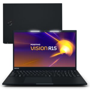 Notebook Positivo Vision R15 Ryzen 7: Potência e Liberdade Pura.