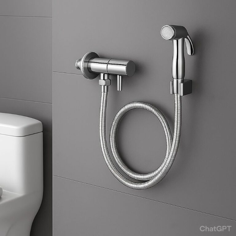 Ducha Higiênica Para Banheiro KIT COM REGISTRO Ú