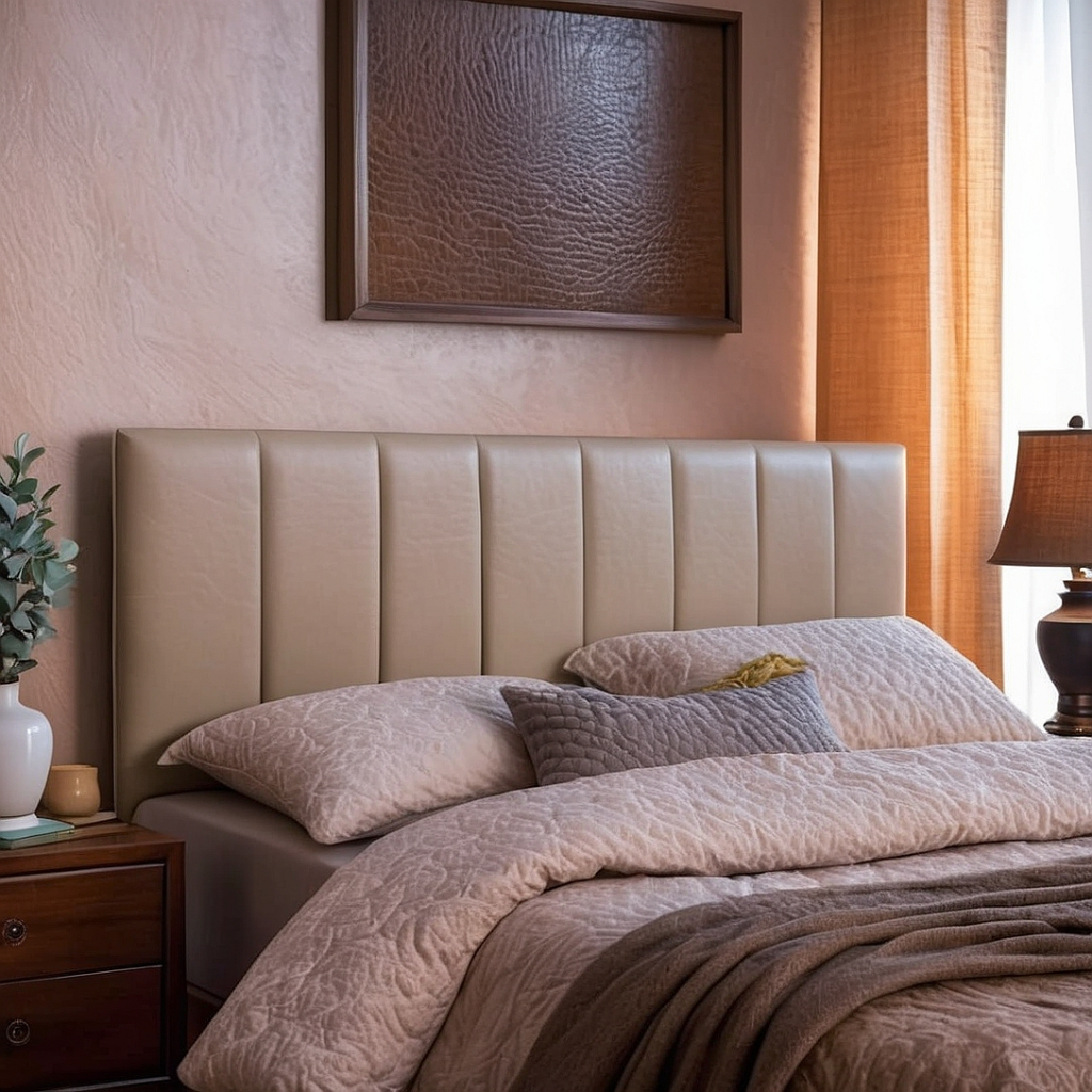 Cabeceira Modular Estofada De Corino Premium Cama Casal Box Queen king Size – Envio Imediato